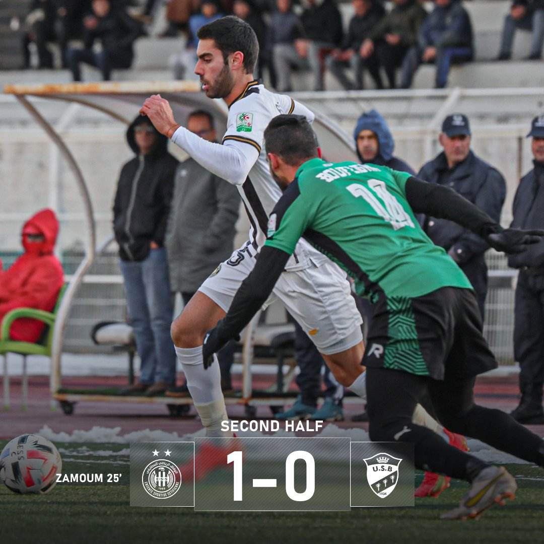 essetifienne's tweet photo. ⚽️ | بداية الشوط الثاني
#ESSUSB
#TeamESS | #AllezLEntente 🏁🦅 https://t.co/jPOtMz61MS