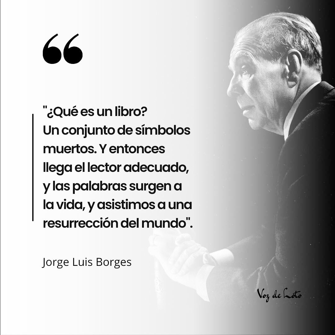 VozLoto's tweet photo. #JorgeLuisBorges https://t.co/rdymandy7F