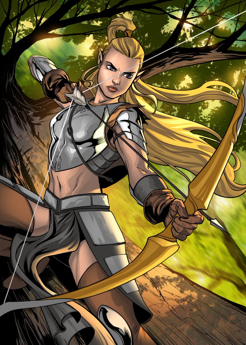 ChaelRoberts's tweet photo. @Tonpa2 Guardians of Erloth with art/colors by #RyanBest and art by.@renzo_rocomic and @JonMalin  Letters by @eric_weathers https://t.co/HoqCgd3BdT
