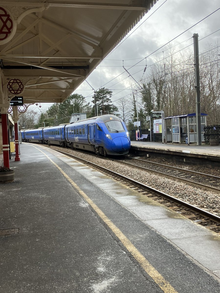 NCEAChaplain's tweet photo. Wonderful visit to Morpeth Station with @DukesNCEAT #RailClub thanks to Peter who is station relief staff and a trainer for sharing so much about #RailOps @northernassist @LumoTravel @LNER @CrossCountryUK @SENRUG_2004 @PickGS @LucyJohnsonEC @NCEA_Sixth_Form #Careers https://t.co/Z5rBIAyIAW