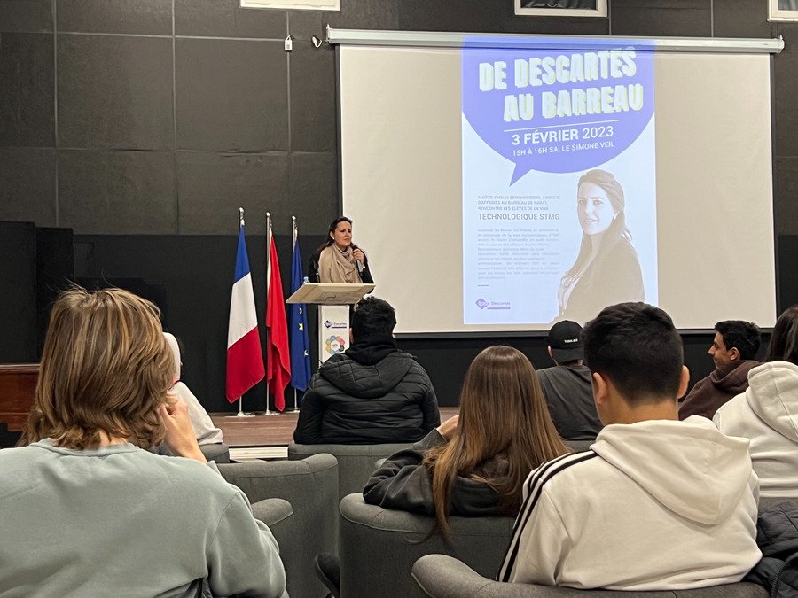 Lycée français Descartes AEFE Rabat tweet media