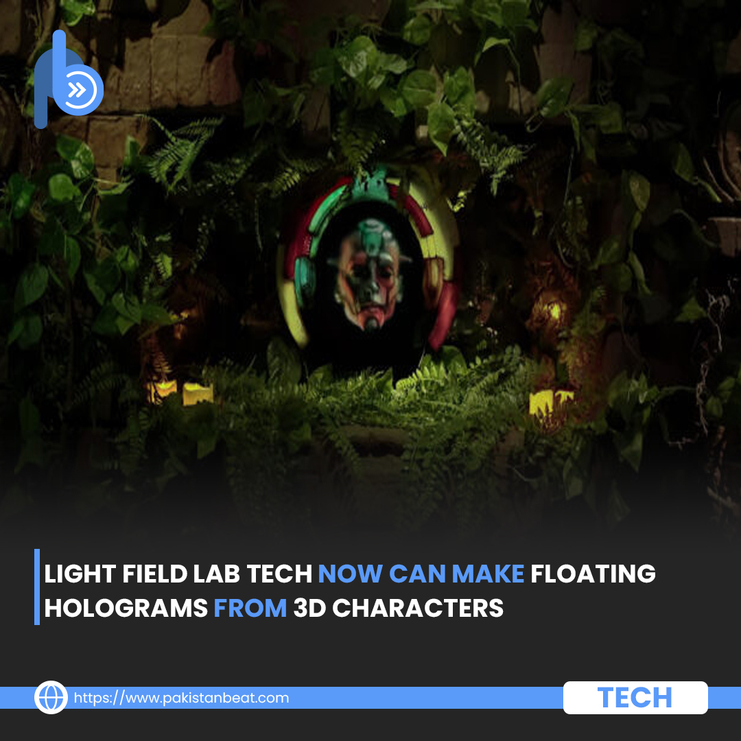 PakistanBeat's tweet image. Light Field Lab is bringing science fiction to reality with the incredible power of SolidLight! 🤖💡

Read More:

pakistanbeat.com/tech-beat/ligh…

#LightFieldLab #SolidLight #Aether #HologramsOfTheFuture #Holograms #DisplayTechnology #3D #RealTime