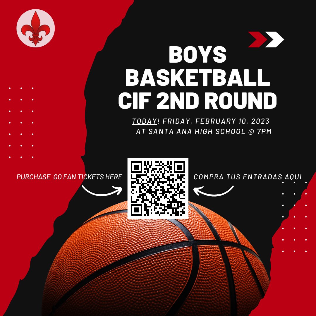 Our Boys Basketball team moves onto the CIF 2nd Round (Hosting Cate HS) after knocking off Segerstrom in what turned out to be the game of the year! Amazing Saints crowd … let’s bring it again TONIGHT!