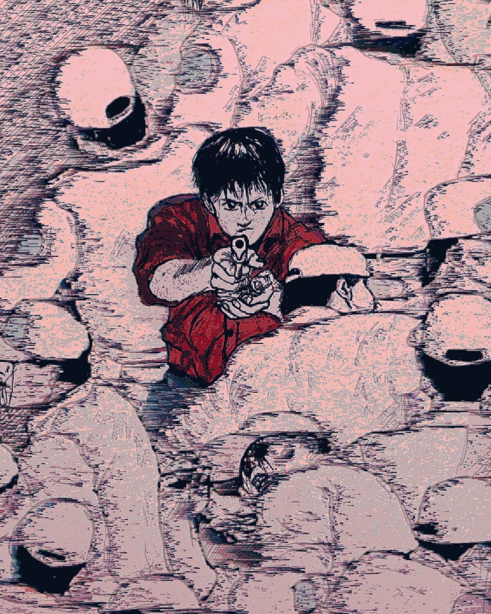 Last nights doodle, see process &amp; others on IG. #akira #fanart #fluffmachine