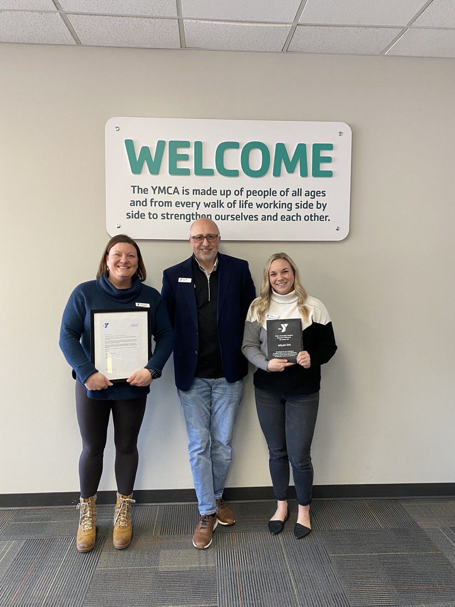 #Proud of my #team. #Congratulations to <a href="/YMCAAli/">Ali Ott</a> and <a href="/YMCAKatieA/">Katie Anderson</a> for their #nationalawards. Ali for 30 under 30 Leadership and Katie for Anti Hunger All Star. #impactleaders #ymcacassclay #itsaboutthecommunity