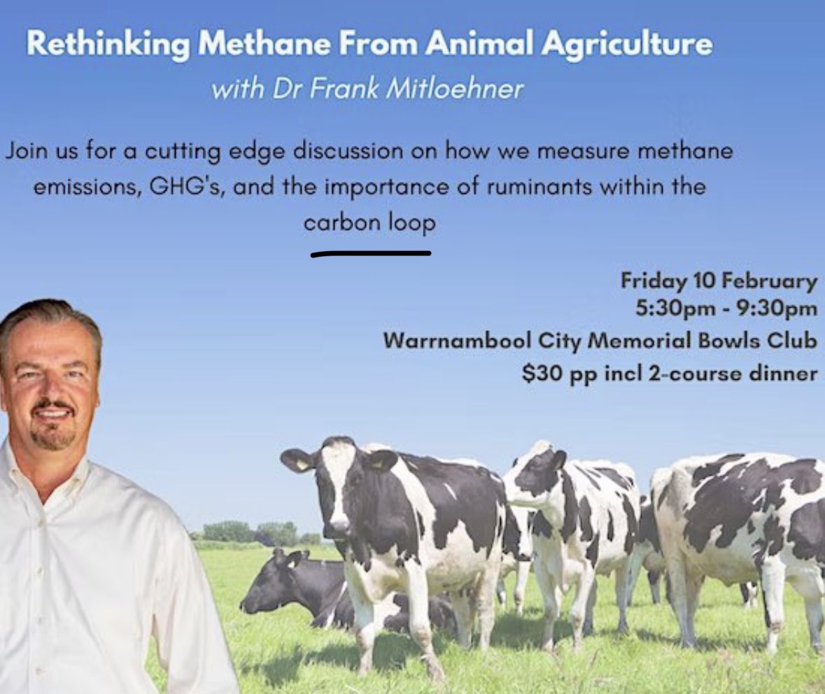 NicholasDCarter's tweet image. New research being welcomed by funded beef advocates on how breeding species of cows with lower methane is a game changer.

Meanwhile, they’re simultaneously claiming methane from cows doesn’t matter and is perfectly a part of the carbon cycle.

Which is it? 

🤡