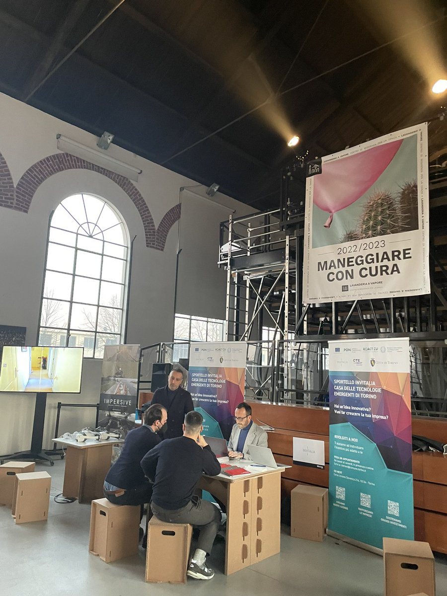 Vi aspettiamo al desk Invitalia