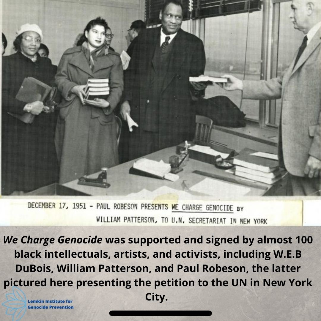 Lemkin Institute for Genocide Prevention on Twitter "6/9"