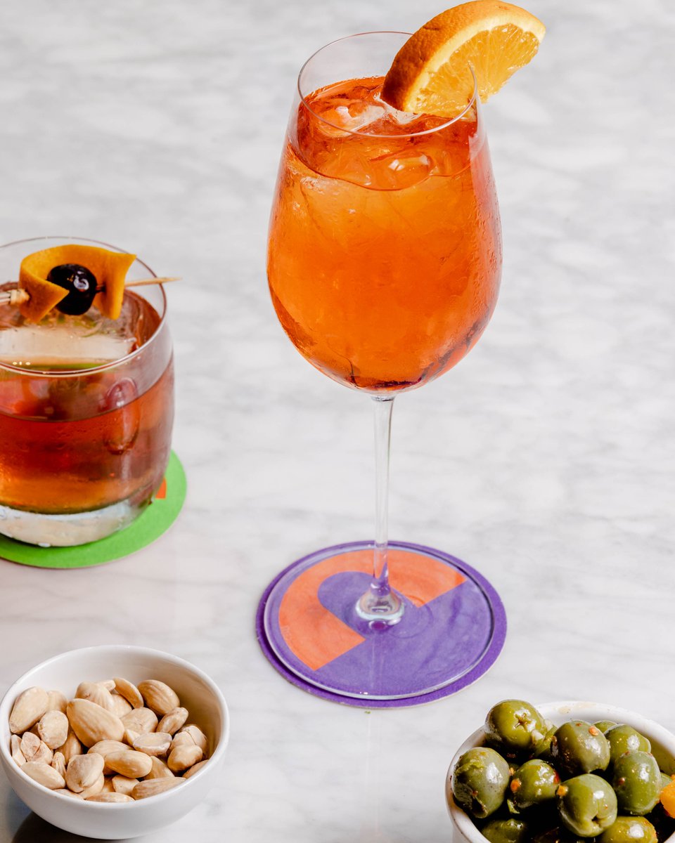 We see a Spritz in your future 👀  Head over to the Cedric's at @theshedny to make it come true.
