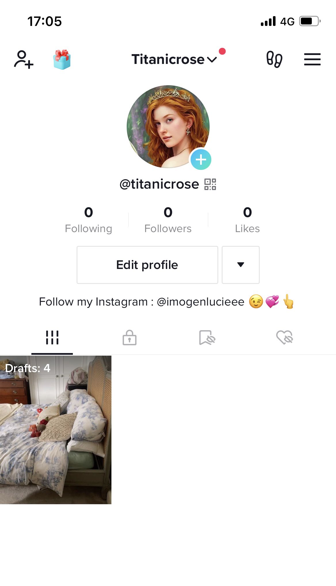 Another new TikTok time! Thank you so much to anyone who follows and helps boost this new account!! 💗💗