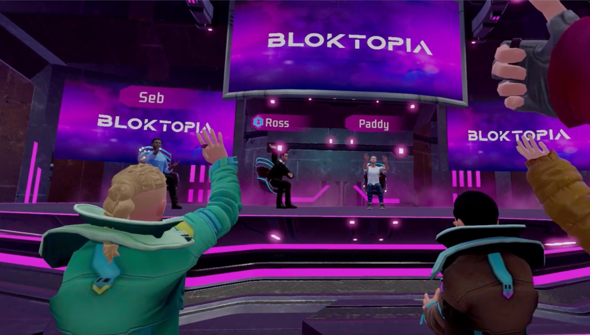 A HUGE milestone for Bloktopia with the release of Meta Spaces and the premiere live VR event yesterday 🚀🔥🥽 Here's a wrap up of all the action incase you missed it 👇 Medium: medium.com/@bloktopia/blo… CMC: coinmarketcap.com/community/arti… #MetaSpacesLIVE #Blok #Metaverse #VR