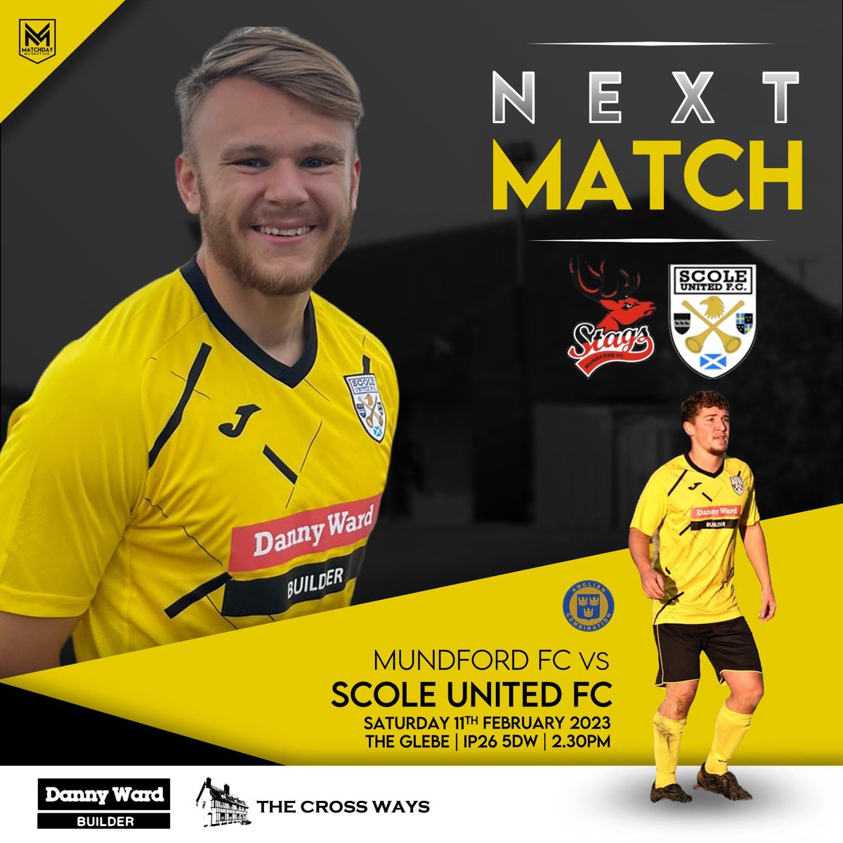 This week the first team are away to <a href="/MundfordFC/">The Stags 🦌</a> 2.30pm kick off and Res are home to <a href="/fc_belton/">Belton FC</a> 2.30pm kick off #UpTheScole #6pointweekend 🙏