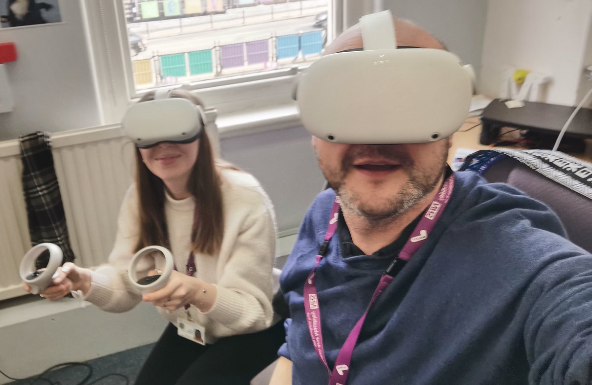 Virtual reality-based staff support in development & coming soon @MaudsleyNHS @UmaSLaM_AP @IzzyArday @MaudsleyMatron @RagoobarRawle @Zoe_SLaM_AP @ClairPollard @sel_well #slamstaffsupport @MetaQuestVR @Meta @RealityLabs #VirtualReality #VR #ExtendedReality #XR #wellbeing