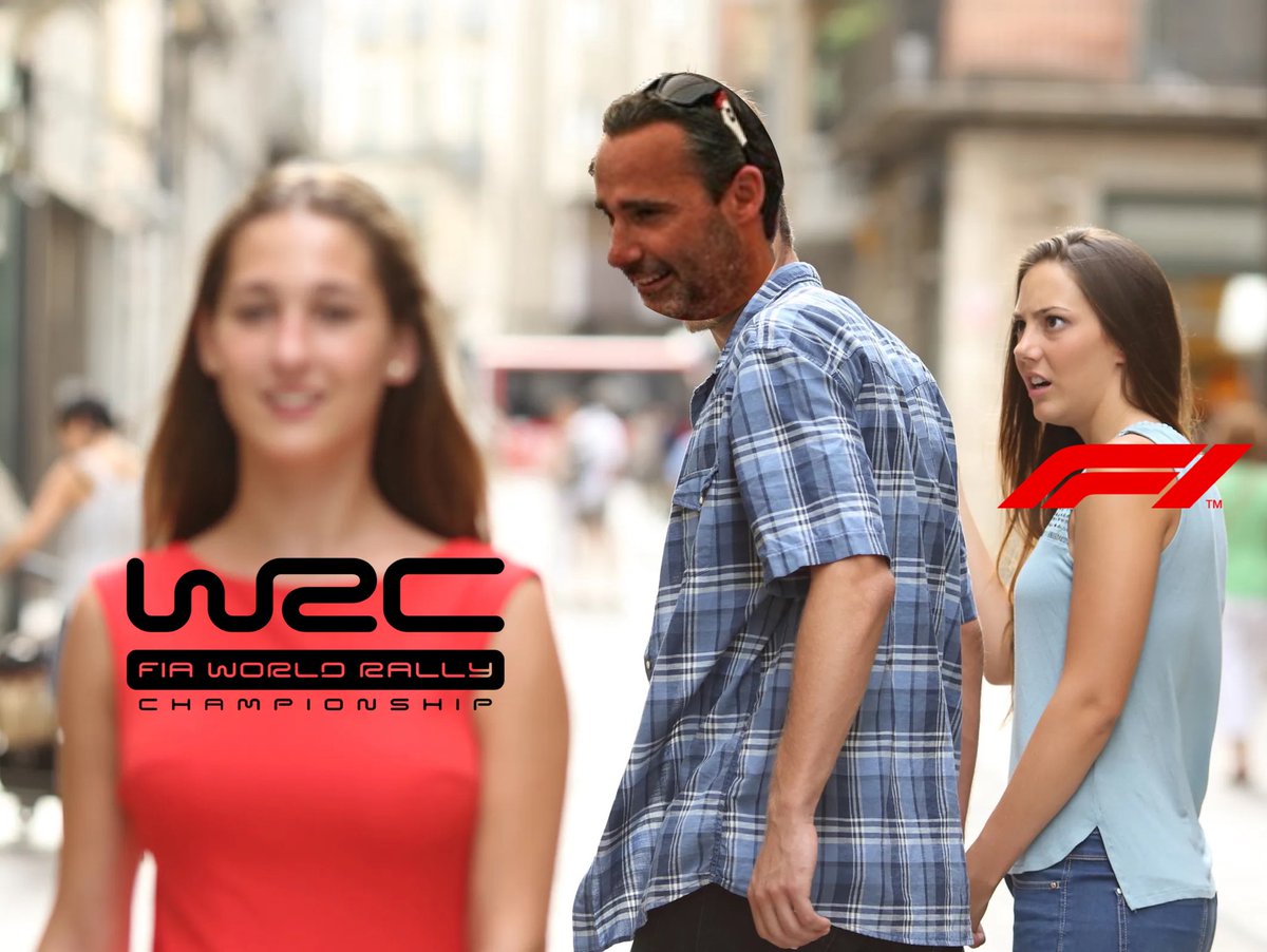 cambao97's tweet photo. A F1 vai ficar com ciúmes depois de tantos elogios ao Rali da Suécia @_winway 😂 #WRCnaSPORTTV https://t.co/9evYoDX5ZI