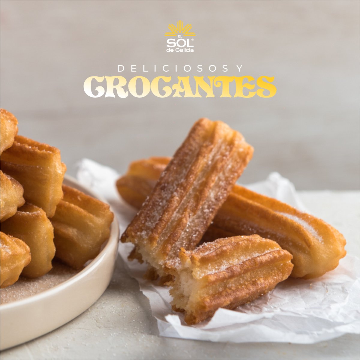 ElSoldeGalicia's tweet photo. 😊Se pueden imaginar el ruido al partirlos🎵... o pueden ir por los suyos este finde❗❕

#elsoldegalicia #churros https://t.co/Lf9vr3SoZl