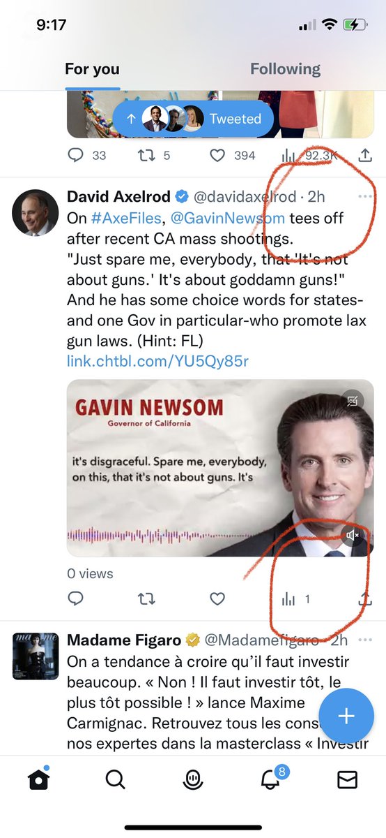 dspitz's tweet image. Hey @elonmusk what’s up with this?!!  cc @davidaxelrod. 2 hours in and I’m the only one who’s viewed this?!