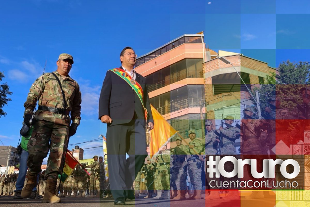 4rielcespedes's tweet photo. #VivaOruro
#OruroCuentaConLucho https://t.co/RDVtpH0Z2u