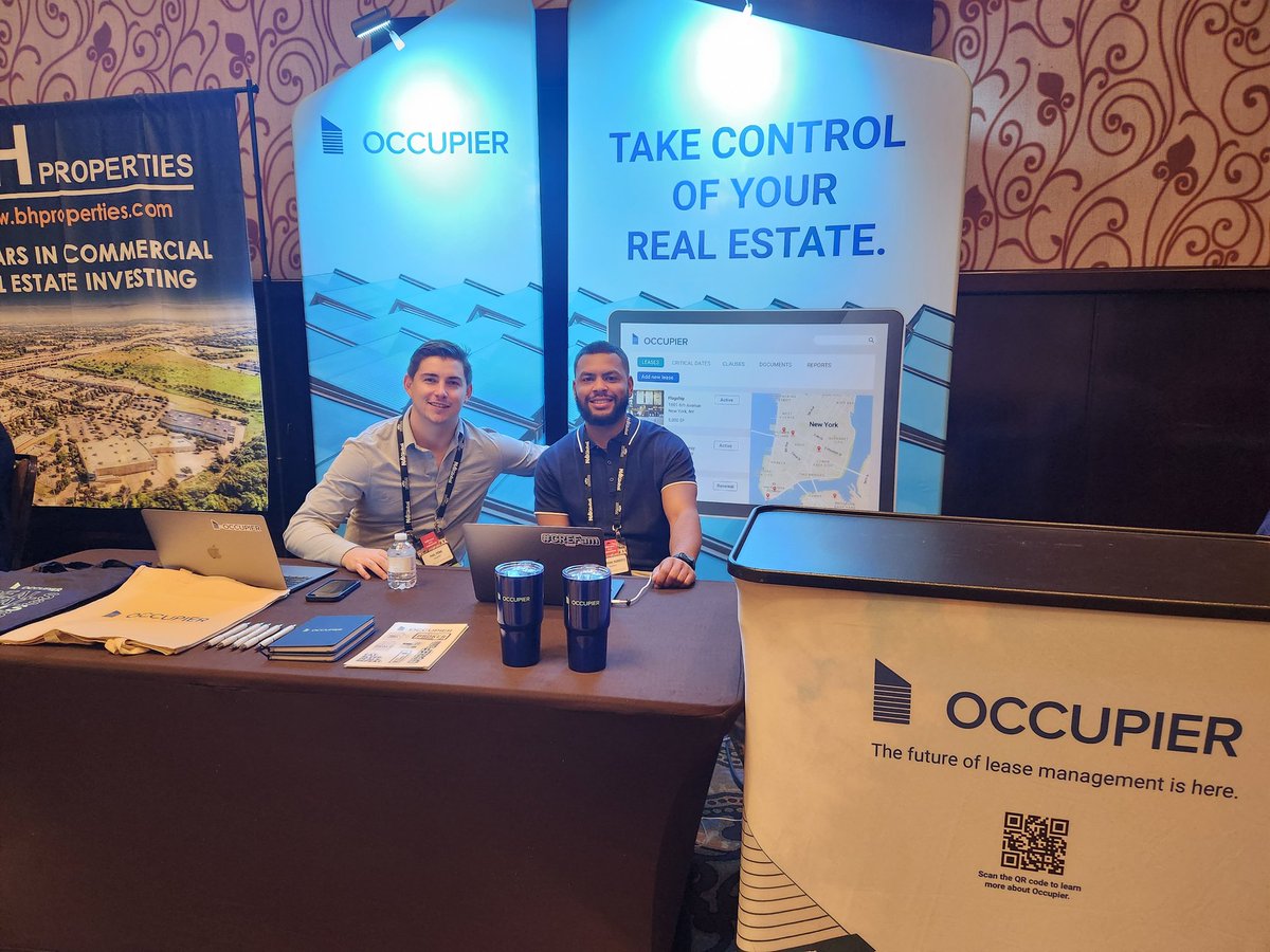 The future of CRE is human-centric & tech-enabled, with relationships at the forefront of everything.

Thanks @NAIGlobal for an awesome event! Team Occupier had a blast connecting with everyone.

🙋‍♂️Raise your hand if you got one of our I ❤️ leases shirts!

#NAICON23 #NAIGlobal