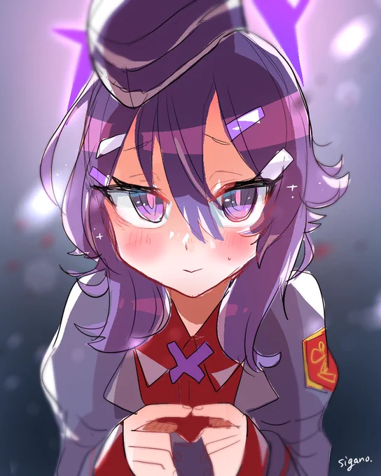 制服がめちゃくちゃ可愛い…!! #ブルアカ #ハルカ 
