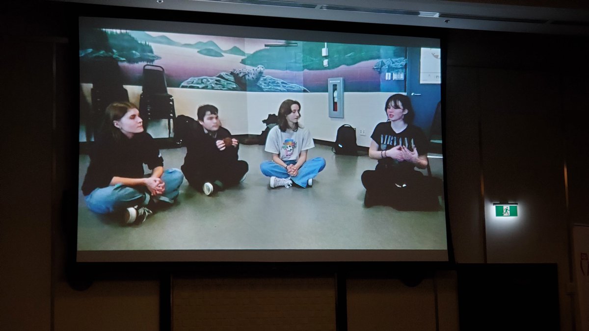 At #IDEAS23: "...often the decisions that get made in a school don't include us..." "...we are the people in the system, but that doesn't mean we can't help to improve things." Thank you #NDSS students for your voices <a href="/MarrenKatie/">Katie Marren</a> <a href="/sd68bc/">School District 68 (Nanaimo-Ladysmith)</a>