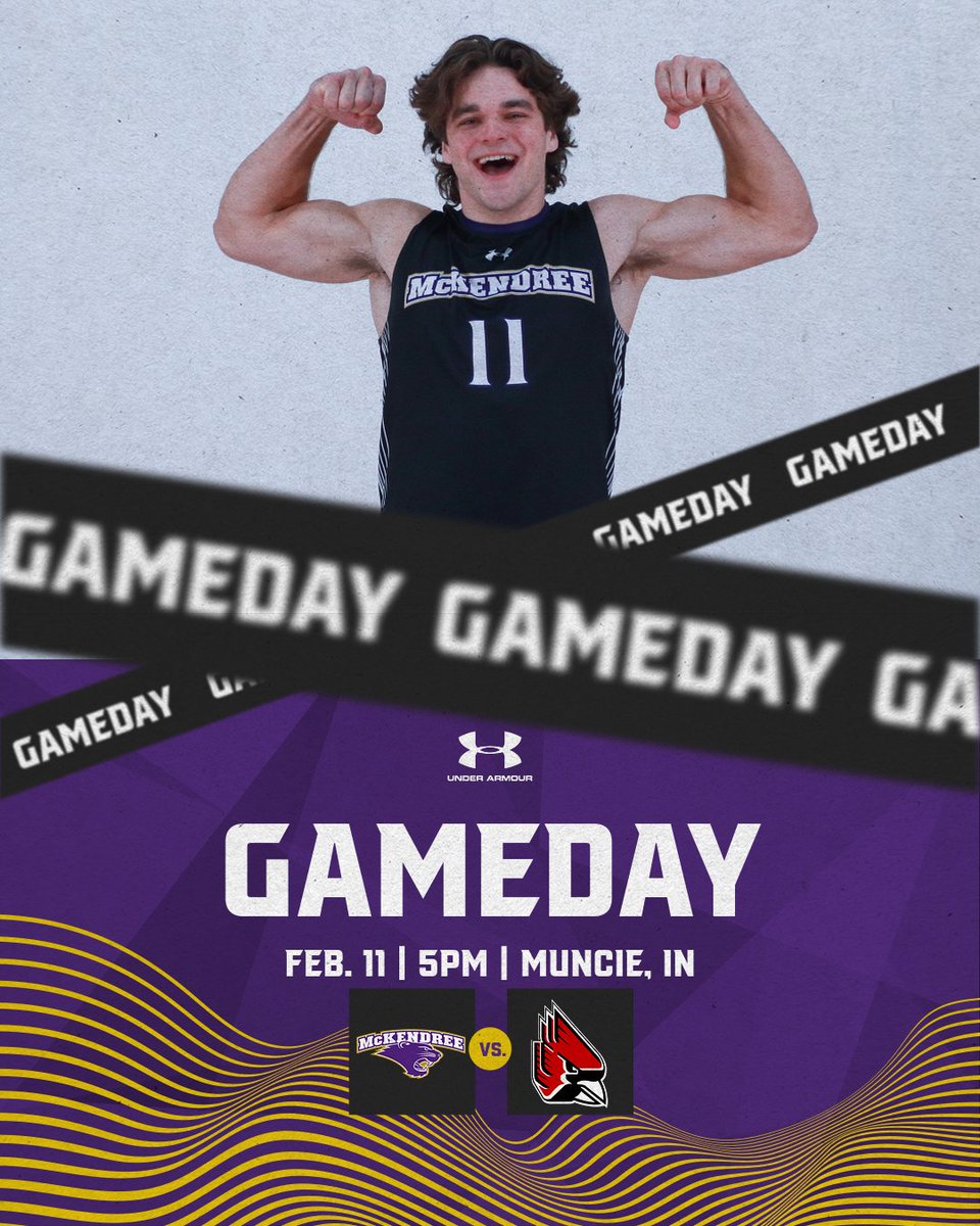 🐾#MIVA GAME DAY🐾

<a href="/McKMVB/">McKendree Men's VB</a>, bring home the W! 

🕓5 PM
📍Muncie, IN | 🏟️ Worthen Arena
🆚<a href="/BallStateMVB/">Ball State Men's Volleyball</a>
📺tinyurl.com/25demufz
📊tinyurl.com/2rabew77

#BearcatsUnleashed