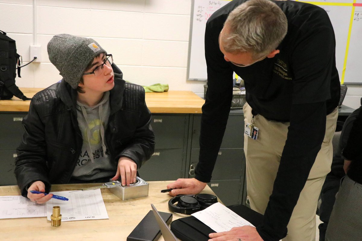 R_Blessington's tweet photo. Had an incredible visit to @FPSDistrictWI @FranklinSabers “Saber Manufacturing” today!Thank you to Noel Bisog and students. #1FPS https://t.co/3ptkgeyHho