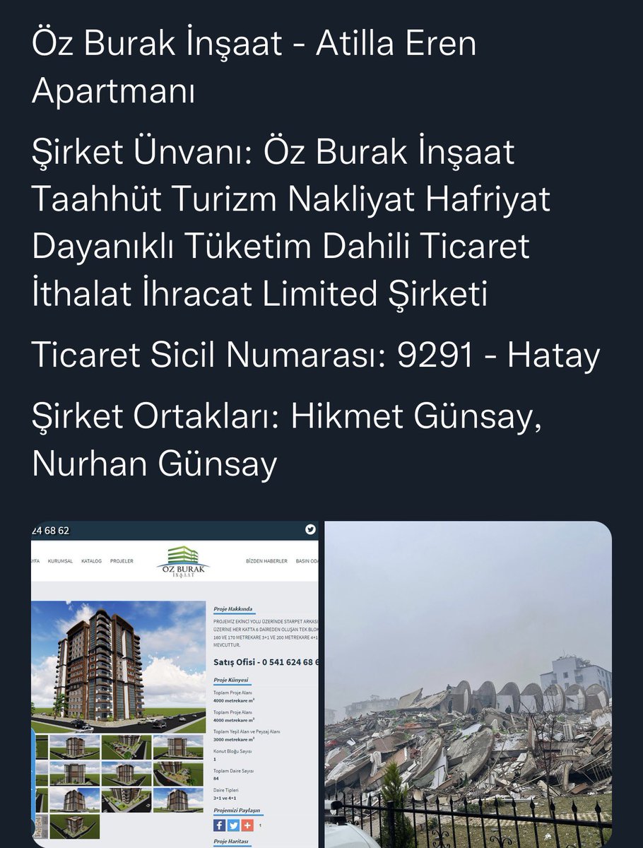 61eyupcan's tweet photo. #özburakinşaat #hatay #antakyahatay bizim içimiz yandı senin de için yanacak https://t.co/ZSxJRBRcmk