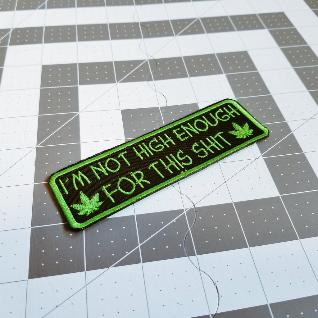 ThreadByDawn's tweet photo. Got them #fridayvibes.

Stoner patches stocked and ready to ship to all you groovy mf'ers.

#stonerpatch #stoner #cannabiscommunity #cannabissociety #patch #patchaddict #embroideredpatch #patchmaker #patchwhore #fridayfeeling https://t.co/savXMSyuLA