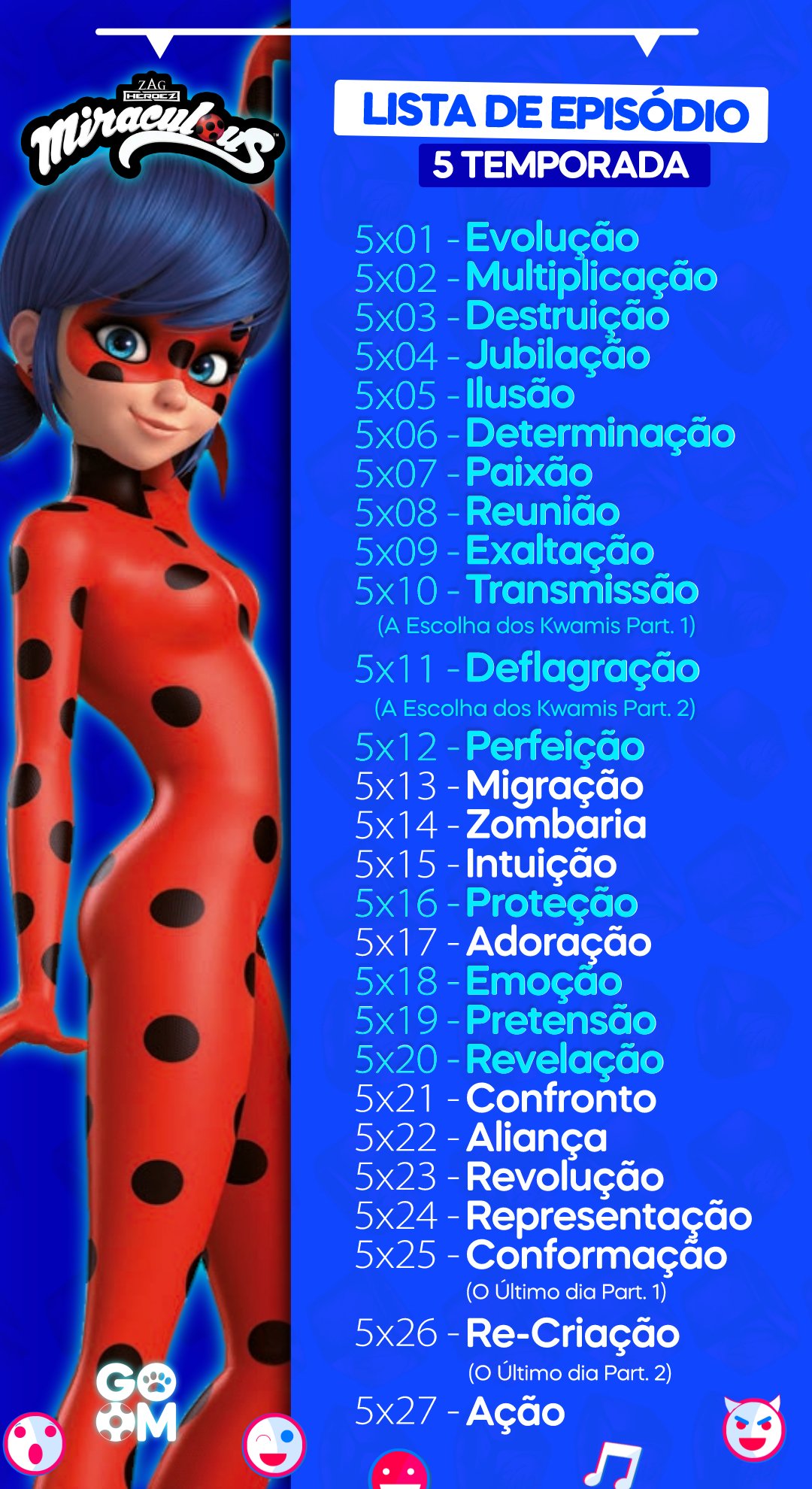 Miraculous 5 temporada