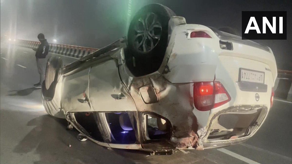 One woman namely Bhumika Jadaun died after her car collided with the divider at … One woman namely Bhumika Jadaun died after her car collided with the divider at …