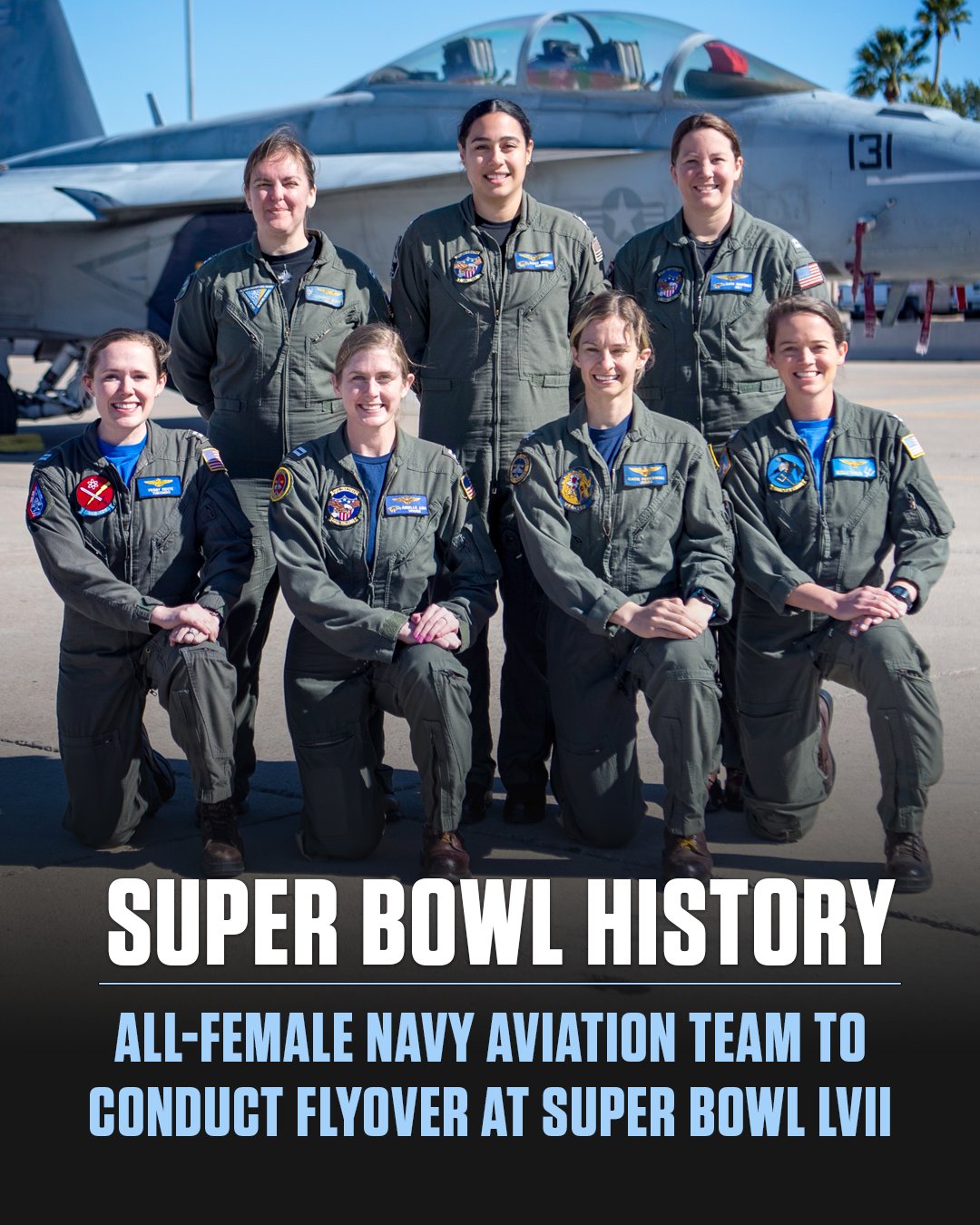 NFL on Twitter "For the first time ever, an allwoman team of aviators