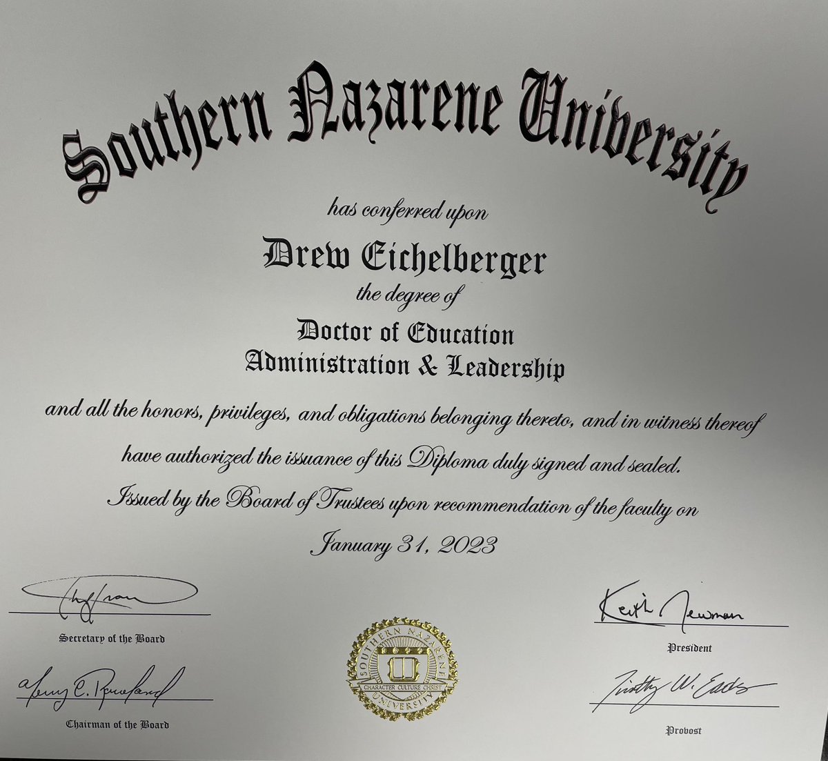 Drew Eichelberger Ed.D. tweet media