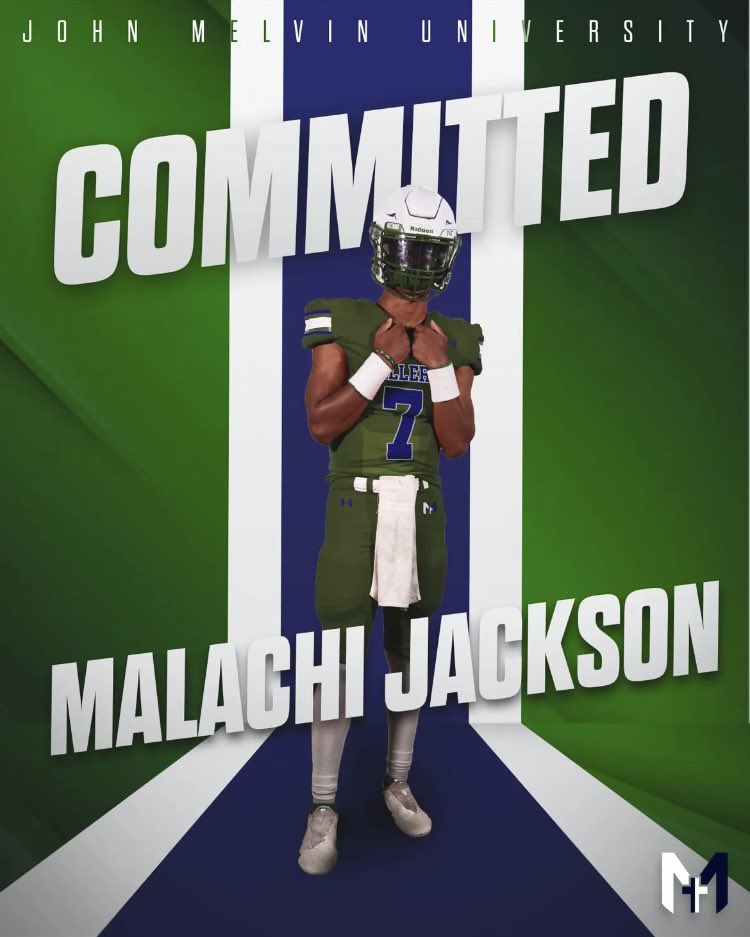 First Qb commit in JMU history 🔵🟢 welcome <a href="/JacksonMalachi7/">Malachi Jackson</a>