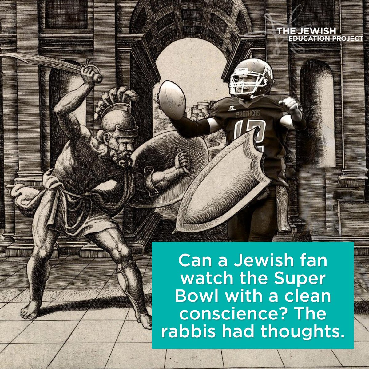 Can a Jewish fan watch the #SuperBowl with a clean conscience? The rabbis had thoughts. In her latest op-ed, our Senior Scholar and Educator-in-Residence Rabba <a href="/yaffaepstein/">yaffa epstein</a> reflects on our responsibility as football spectators. What are your thoughts?