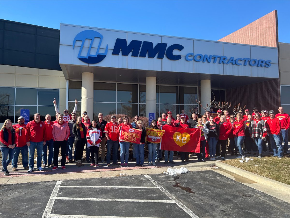 Our Kansas City office gathered today to celebrate the Chiefs heading back to the big game for the third time in four years. Let's do this #ChiefsKingdom! 

<a href="/KCHeartland/">#KCHeartland</a> <a href="/ChiefsFit/">Chiefs Fit</a> 
#KCHeartland #SBLVII