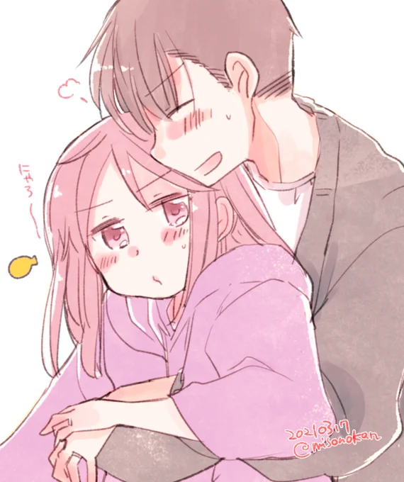 こういう…な～～んも考えずにイチャイチャするやつ描きてえな… 