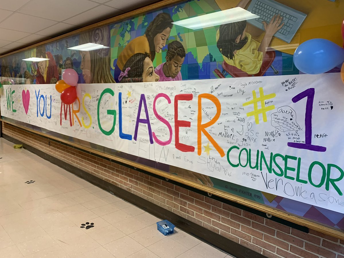 CloverlyAP's tweet photo. Thank you Mrs Glaser for helping our Cloverly students succeed! Happy National School Counselor Week! https://t.co/pbBcF2xJA9