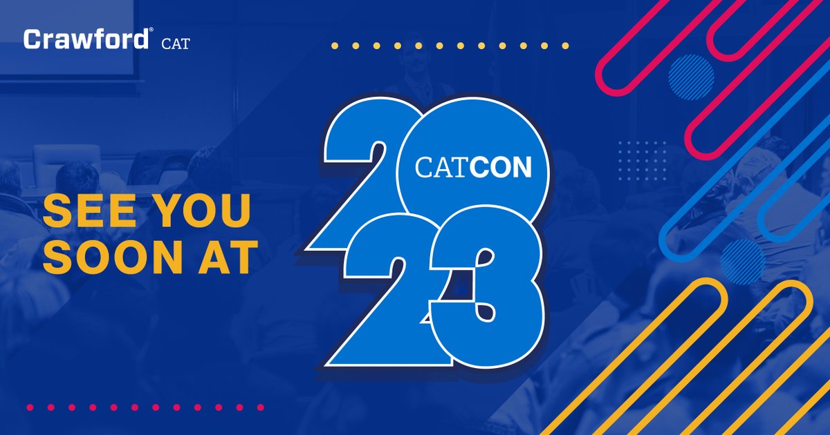 CrawfordCAT's tweet photo. Good news! The special pricing for our room block has been extended! Register for #CATCON2023 TODAY and secure your room. We can't wait to see you there! https://t.co/BwurMr1mzM https://t.co/mdriT25gyS