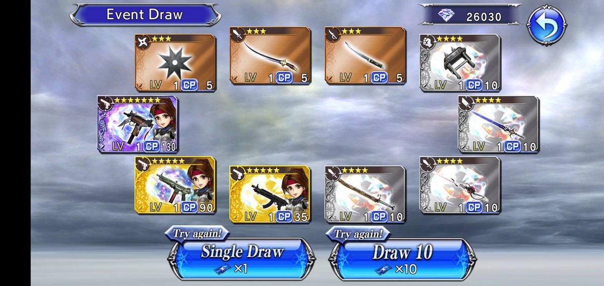 PalamecianPal's tweet photo. Got some cool stuff for cheap. Includes 5BT tokens lol
#DissidiaFFOO #Dissidia_FFOO #DFF_OO #DFFOO #OperaOmnia https://t.co/l6NOVHayON