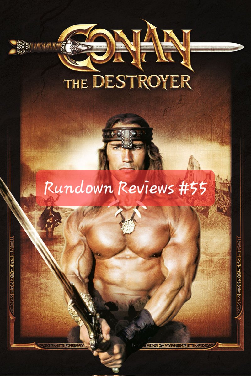 Since we decided to cover #ConantheDestroyer from 1984, it was a no brainer to bring Chuck back for this #RundownReviews. Not surprisingly, there's a lot of horse cock talk. You'll just have to listen. #ConanTheBarbarian #Conan
