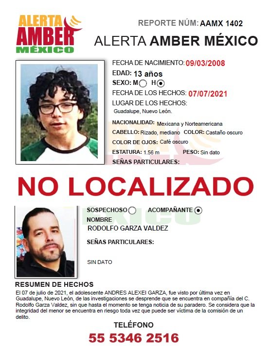 AAMBER_mx's tweet photo. Ha transcurrido el tiempo de vigencia de la #AlertaAMBER, continuamos con las acciones de búsqueda e investigación. https://t.co/ogaC6nfDky