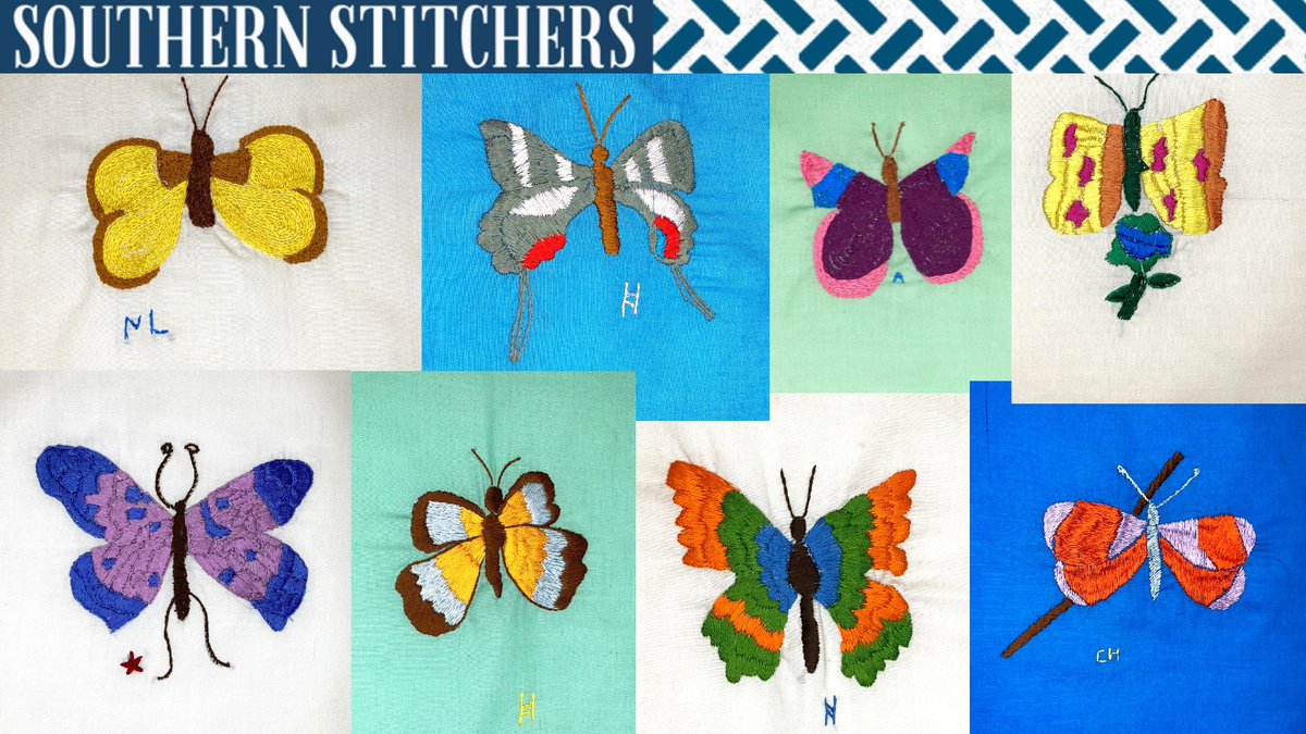 AdvocacyProject's tweet photo. Our new online store Southern Stitchers carries exquisite #embroidery from women in the Global South including these butterflies, made by survivors of gender-based violence in #Uganda. All proceeds go to the artists. Visit https://t.co/QvbaKknfaM for more! #southernstitchers https://t.co/7OK2picC3I