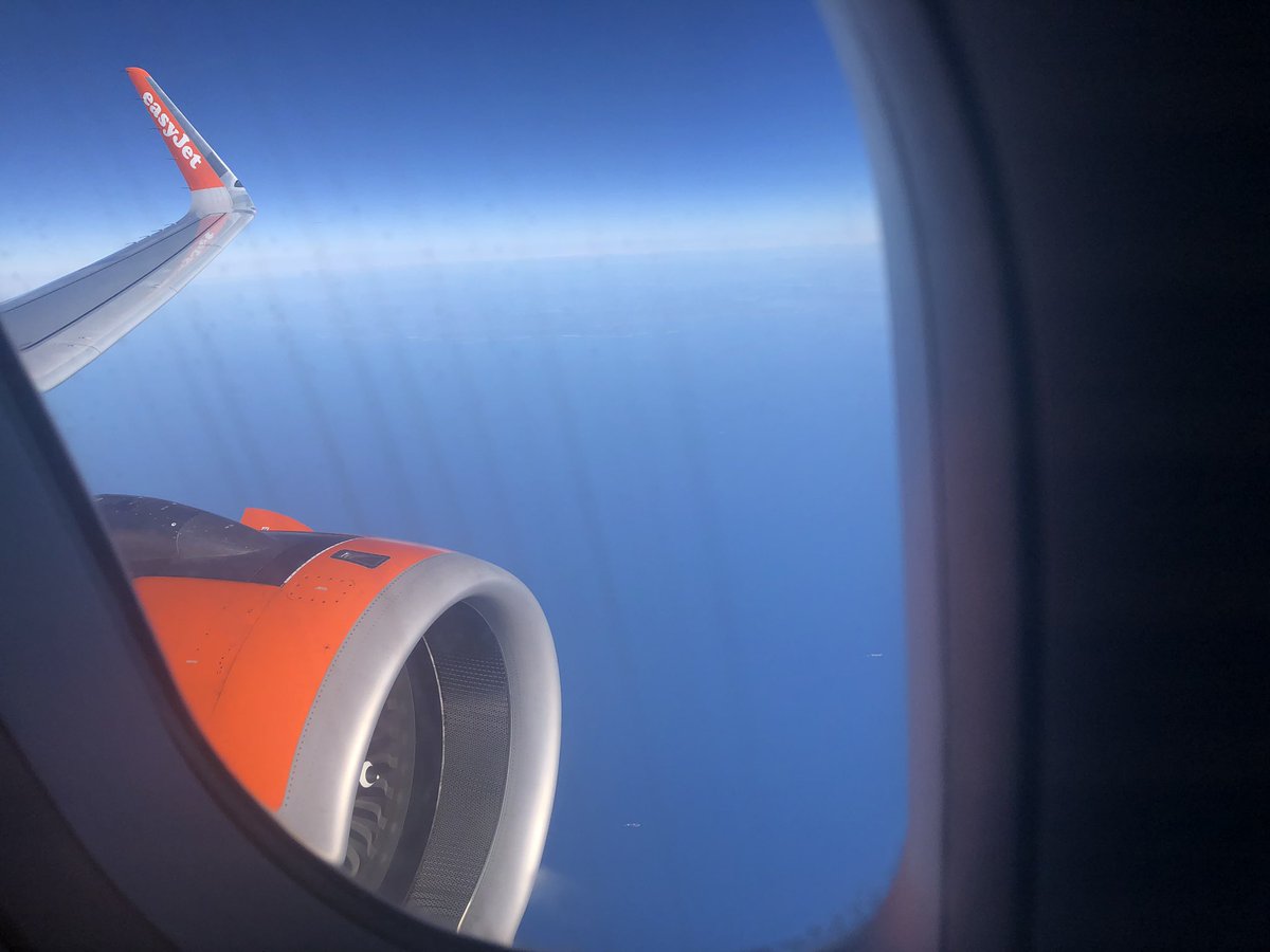Actually flying on a Friday! EDI-TFS #wingfriday