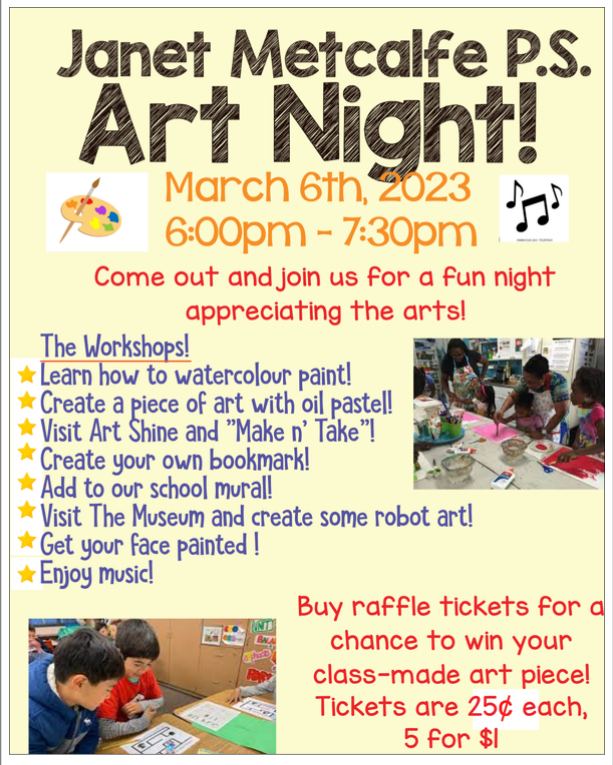 MrsToddK's tweet photo. We are so excited! Come join us for Art Night at JME! @jmewrdsb @wrdsb https://t.co/sNiTlSBhog