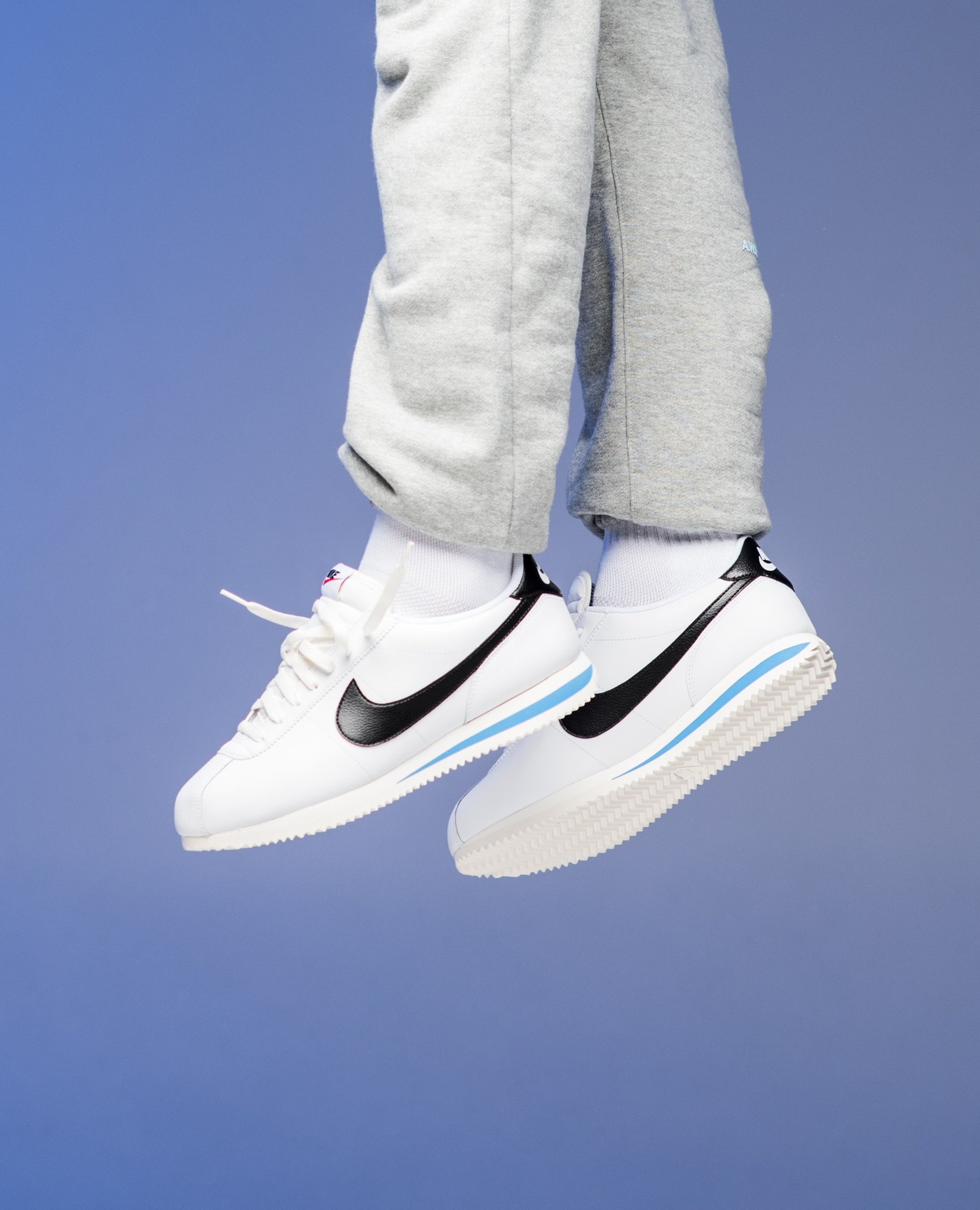 Nike Cortez 'White Black Blue' 10