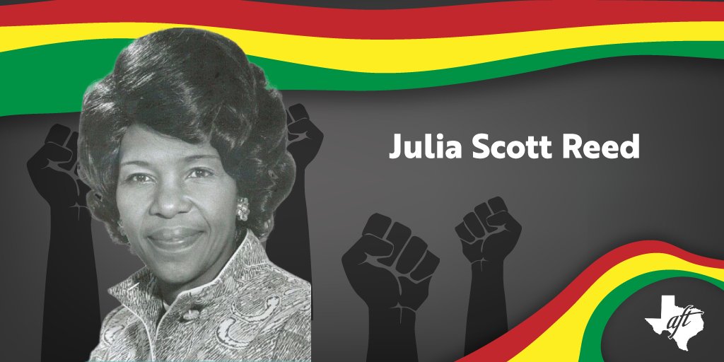 #BlackHistoryMonth Spotlight: Julia Scott Reed At the height of the Civil Rights Movement, Julia Scott Reed became the first Black journalist hired by the Dallas Morning News. Read more about Julia & other remarkable Black Texans ⤵️ texasaft.org/black-history-… @AllianceAFT