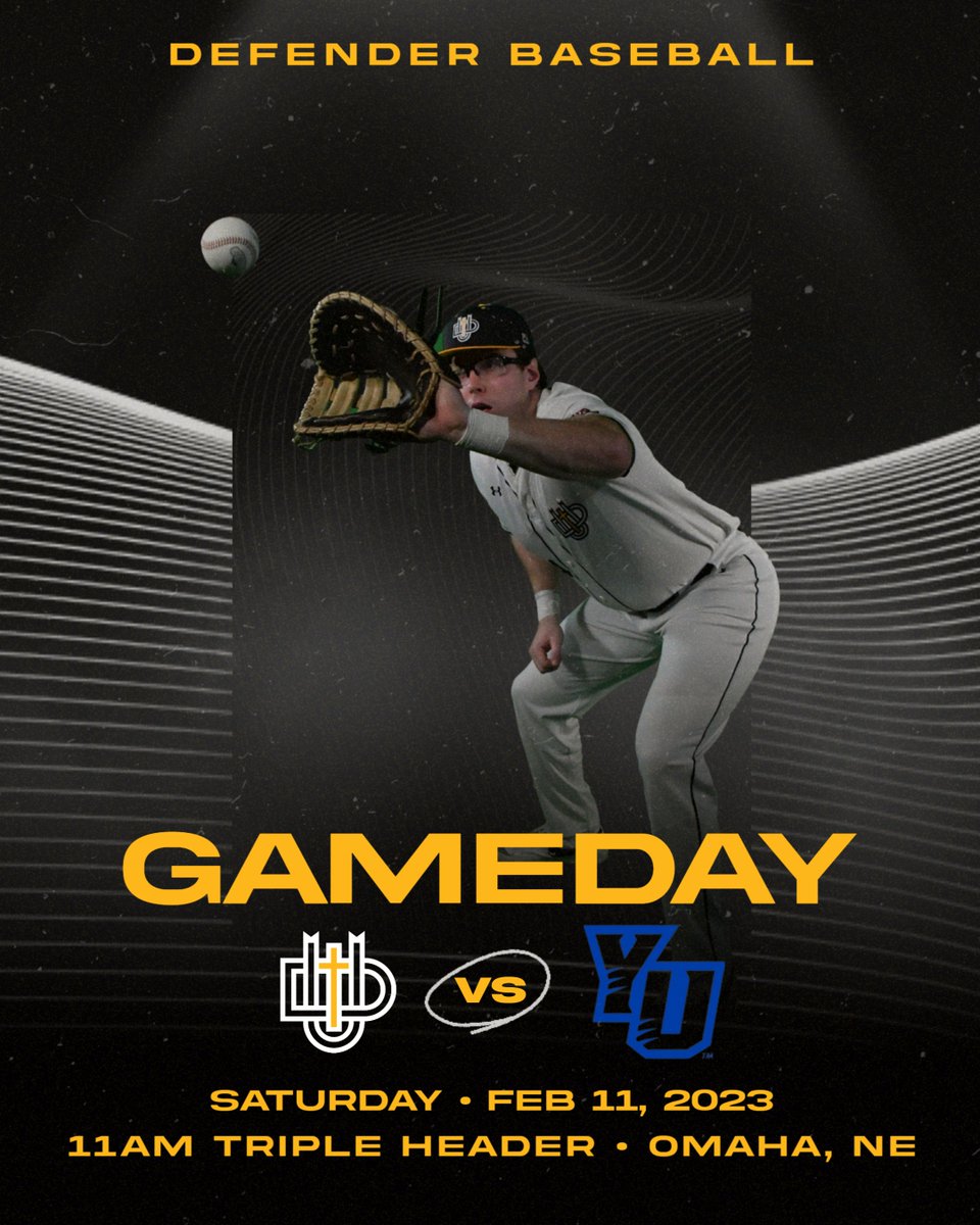 ⚾ OPENING DAY

<a href="/DordtBaseball/">Dordt Baseball</a> will play three games🆚 York University
📍 Omaha, NE
⏰ 11:00 AM, 1:30 PM, 4:00 PM

Follow <a href="/DordtBaseball/">Dordt Baseball</a> for updates throughout the games, and check back to godordt.com for more information.
