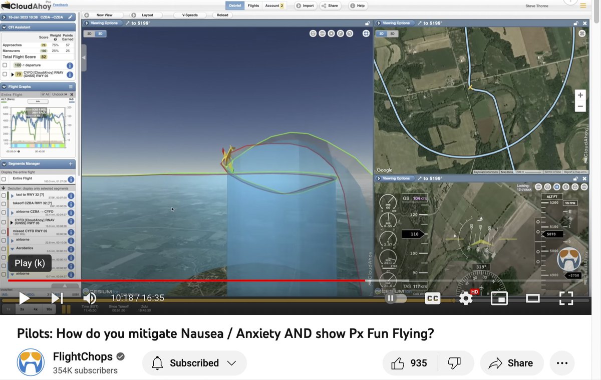A barrel roll or a roll? A great episode from @FlightChops youtu.be/BpyhxENisO0 -- enjoy!