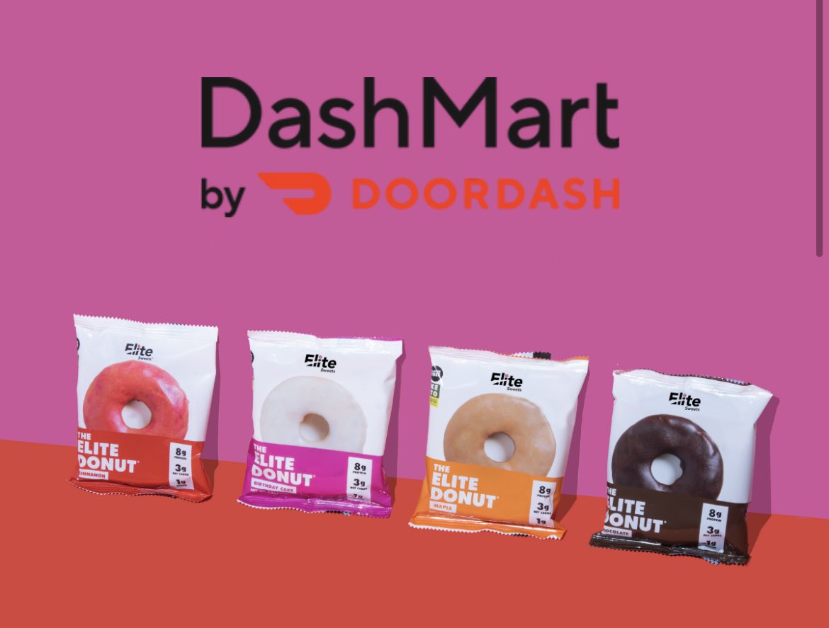 TheEliteSweets's tweet image. Your favorite donuts delivered in 30 mins! Now on @doordash in the DashMart store. Texas only!

Simply download the DoorDash app, search dash mart and type Elite Donut, order.

Tag us with your goodies 🍩