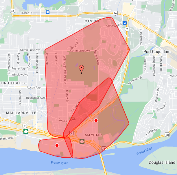 City of Coquitlam on Twitter "RT bchydro Crews are on the way to an